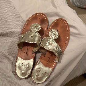 Champagne jack rogers size 7